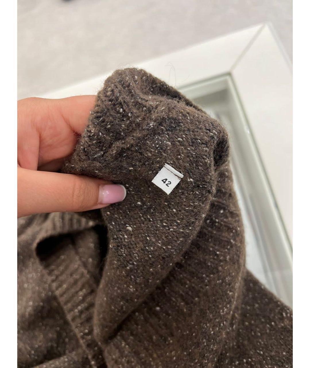 DOLCE&GABBANA Коричневый кардиган, фото 4