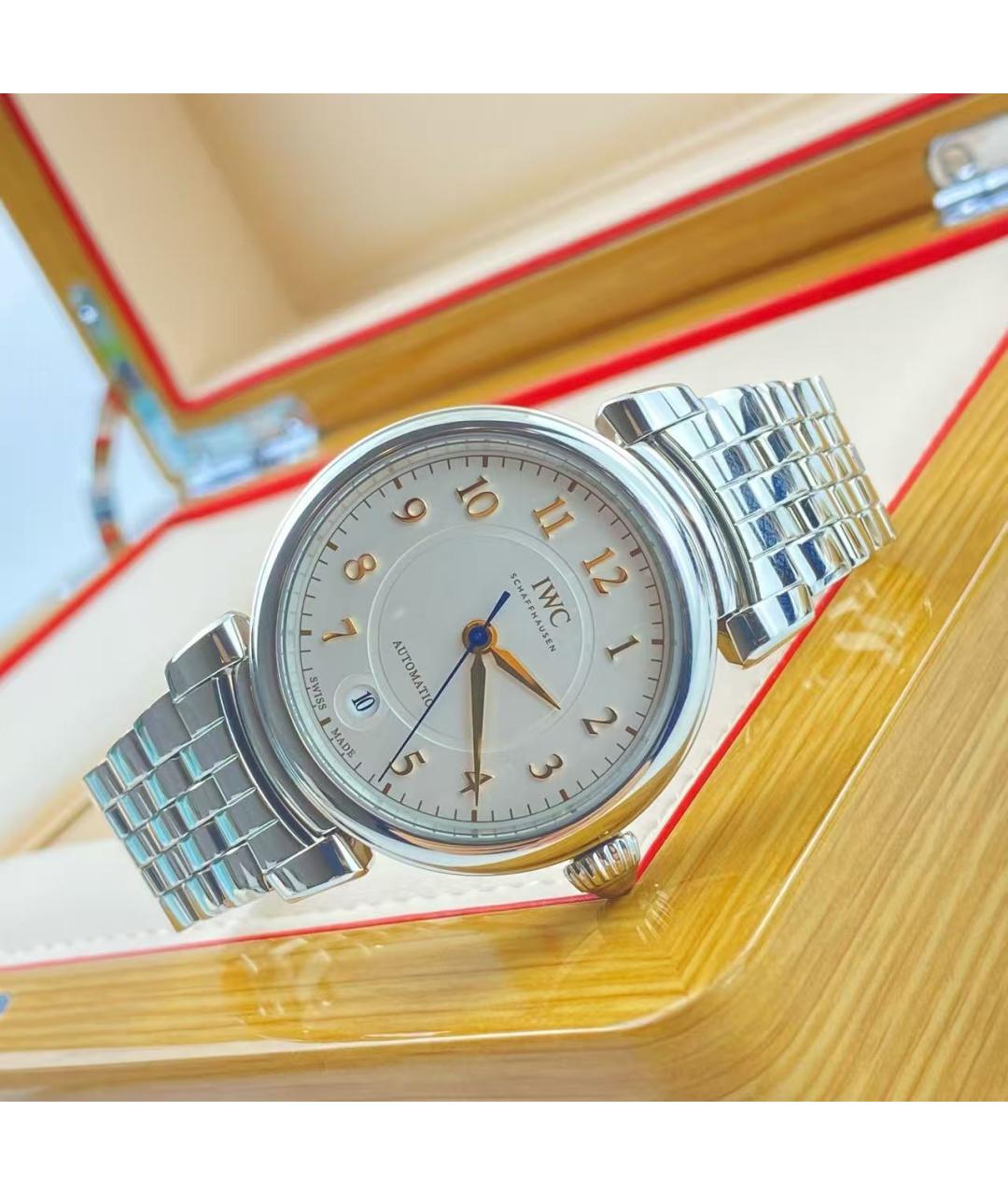 IWC Серебряные часы, фото 5