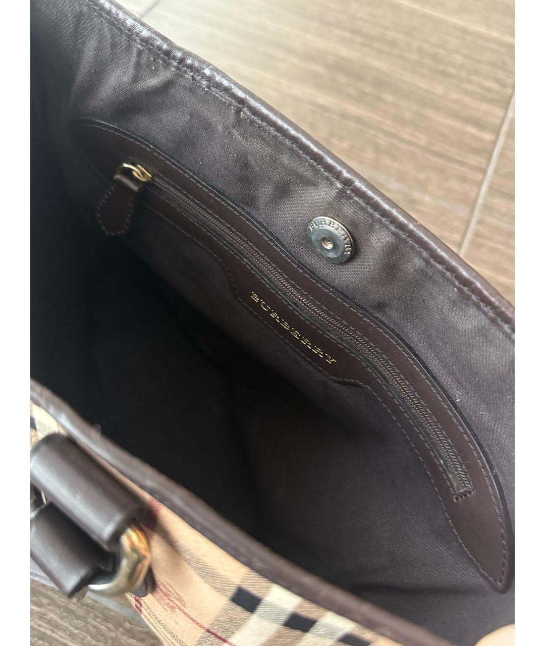 BURBERRY Бежевая сумка тоут, фото 4