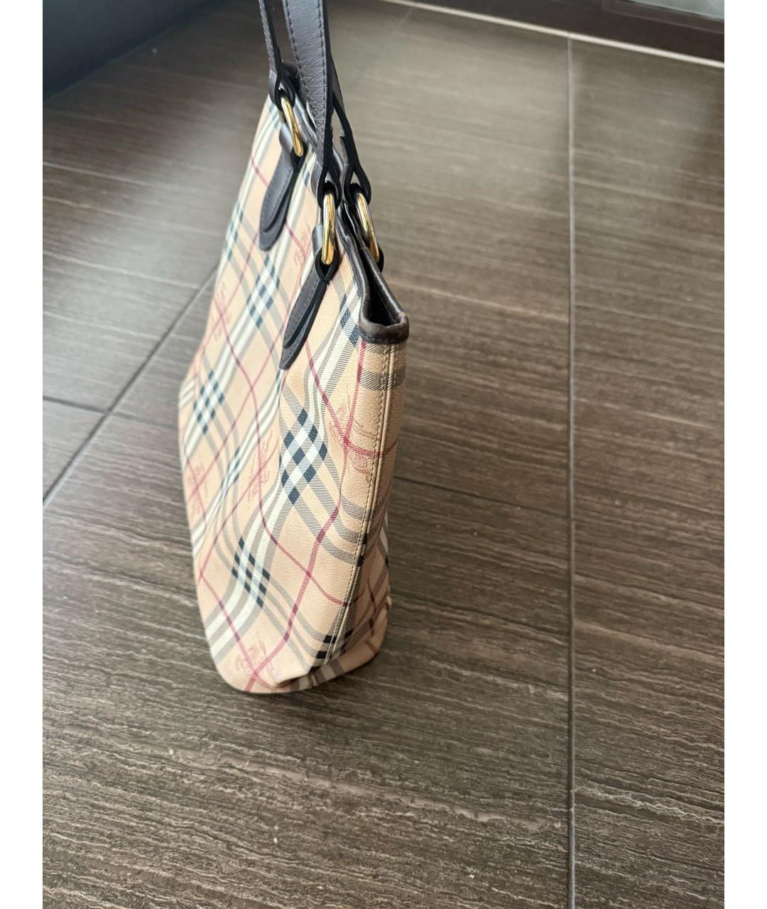 BURBERRY Бежевая сумка тоут, фото 2