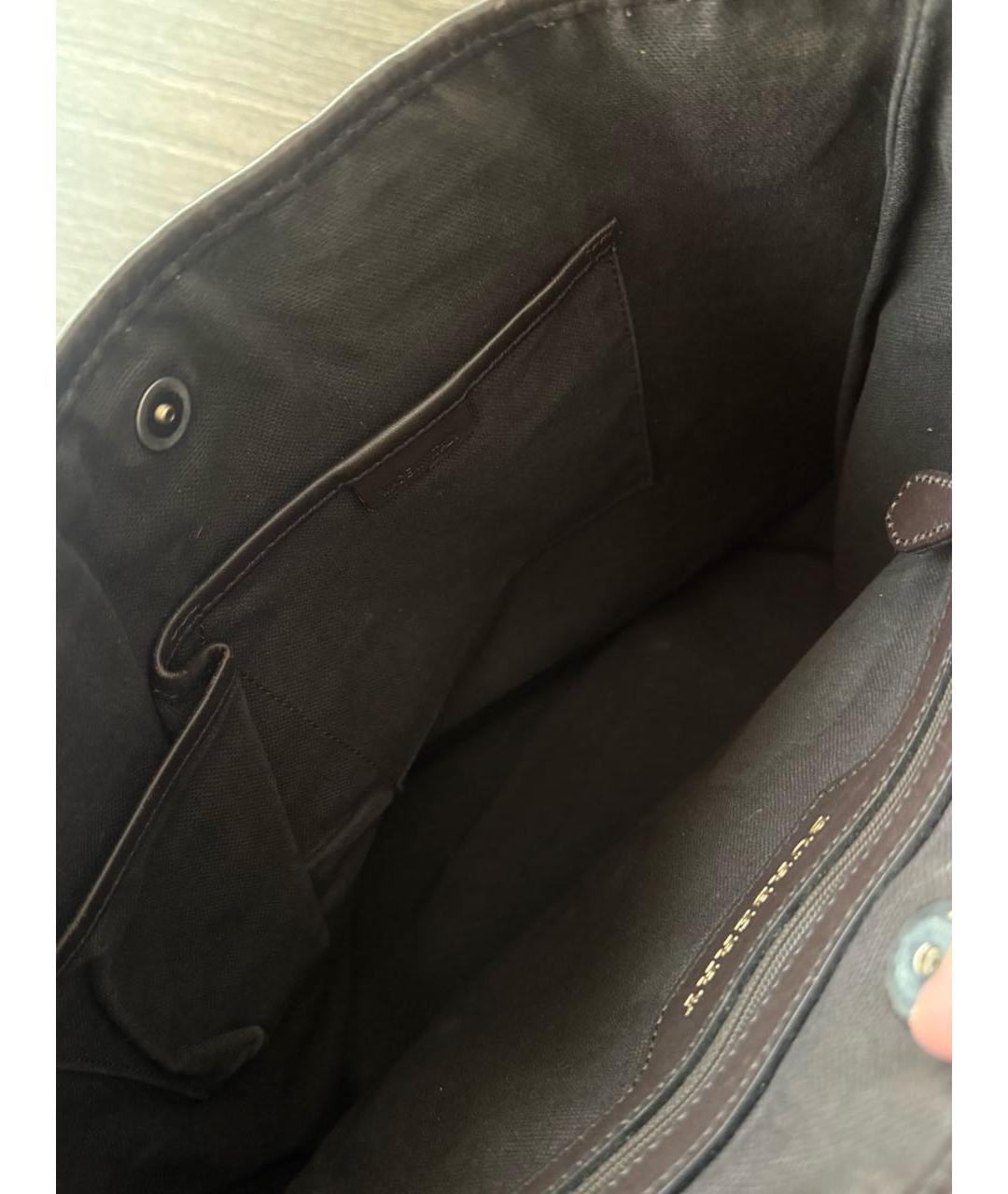 BURBERRY Бежевая сумка тоут, фото 5