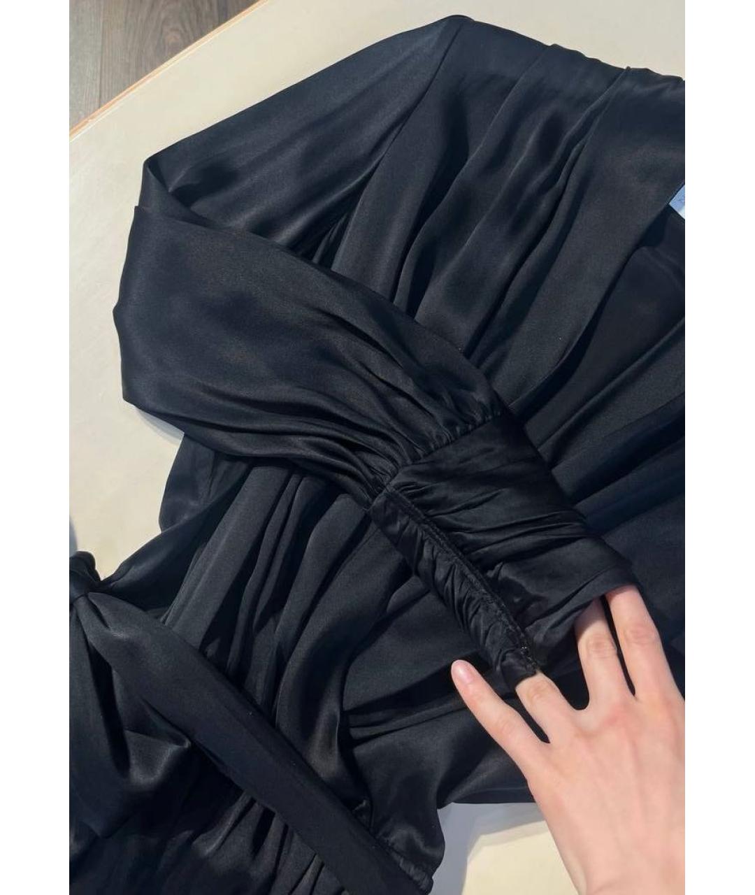ZIMMERMANN Черный шелковый комбинезон, фото 5