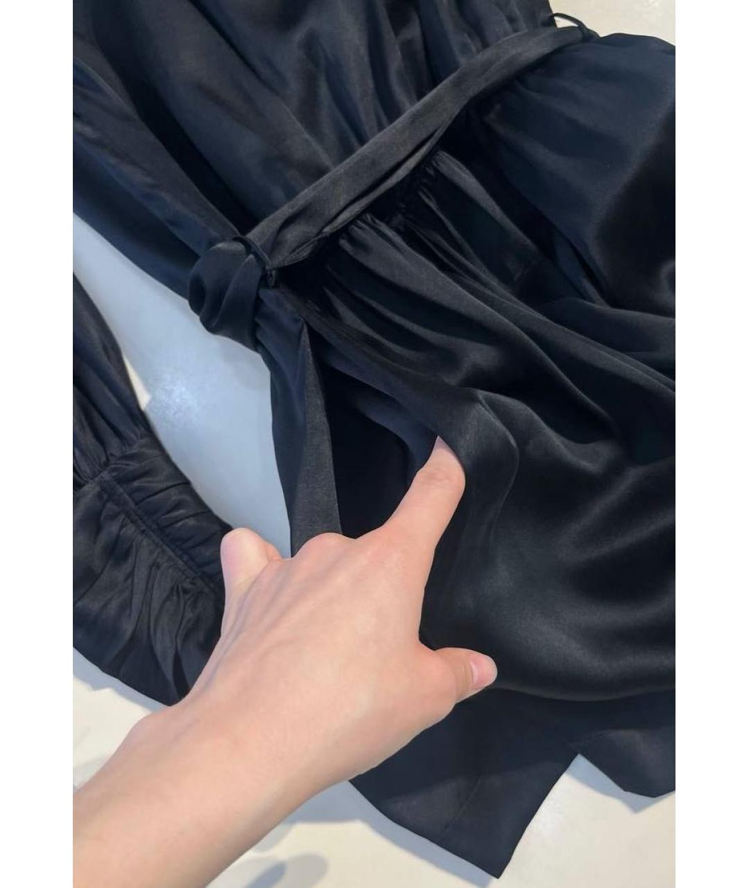 ZIMMERMANN Черный шелковый комбинезон, фото 6