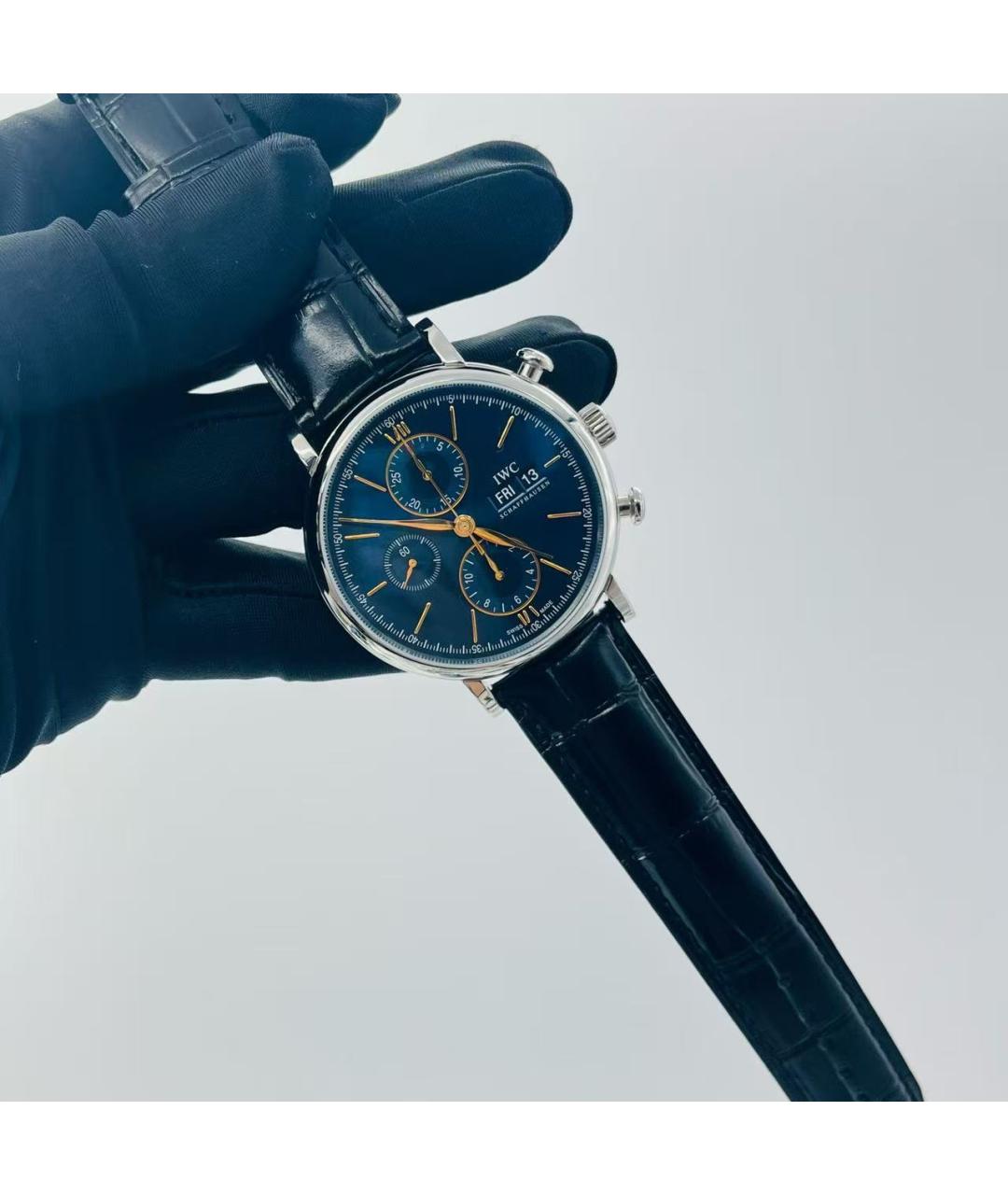 IWC Серебряные часы, фото 5