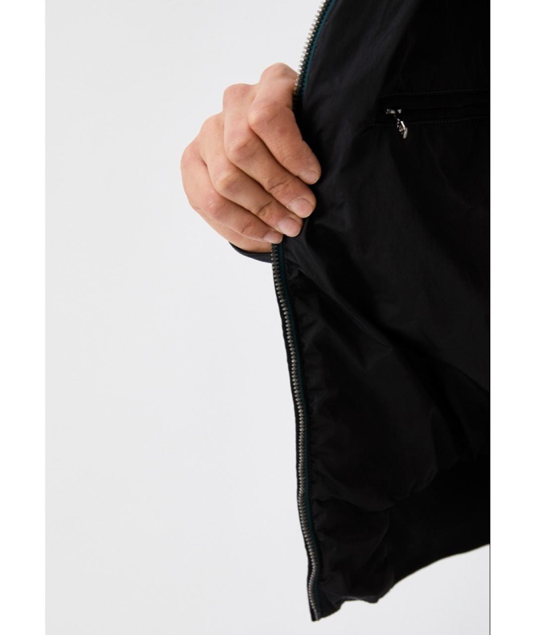 DOLCE&GABBANA Черная полиамидовая куртка, фото 6