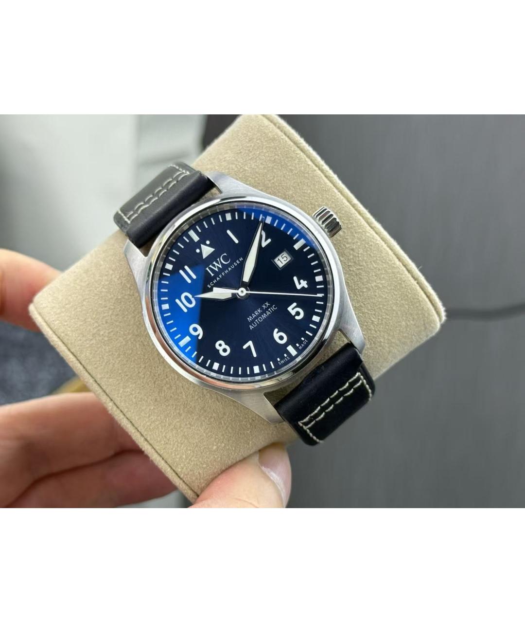 IWC Серебряные часы, фото 3