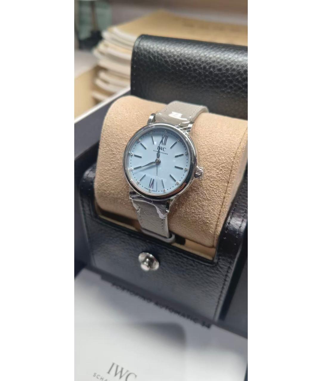 IWC Schaffhausen Серебряные часы, фото 3