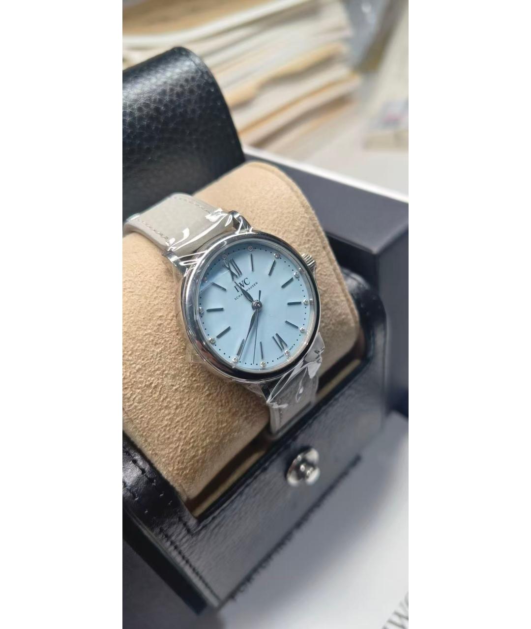 IWC Schaffhausen Серебряные часы, фото 2