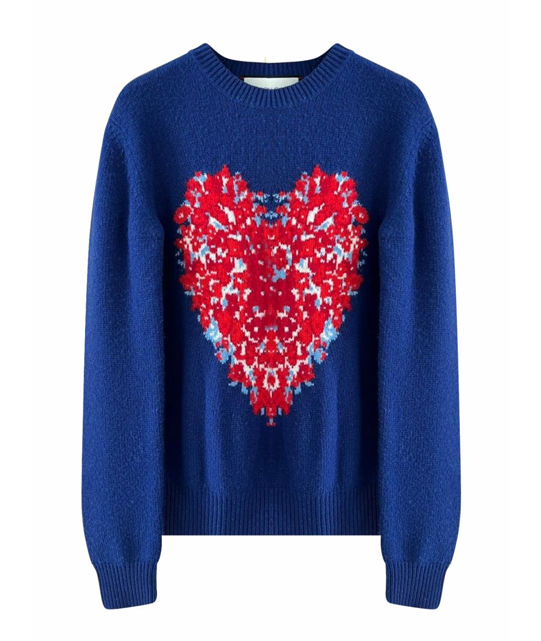 GUCCI Темно-синий джемпер / свитер, фото 1