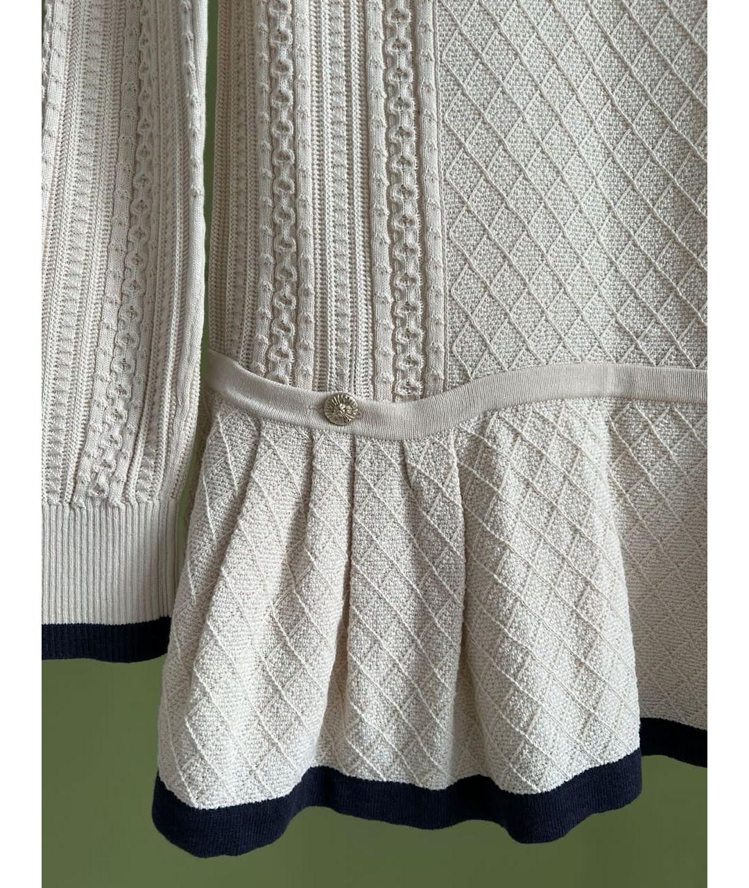 CHANEL Бежевый джемпер / свитер, фото 3