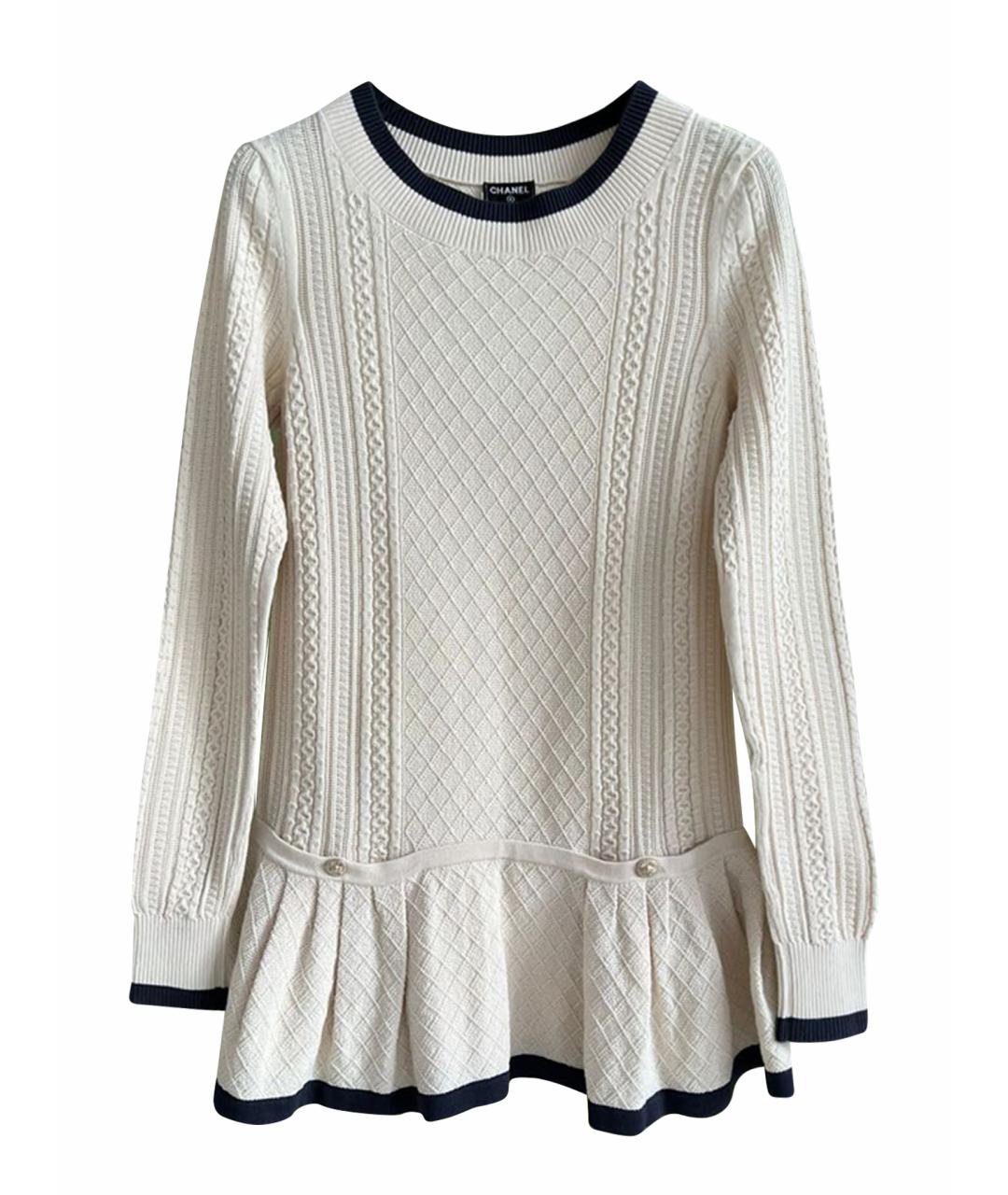 CHANEL Бежевый джемпер / свитер, фото 1