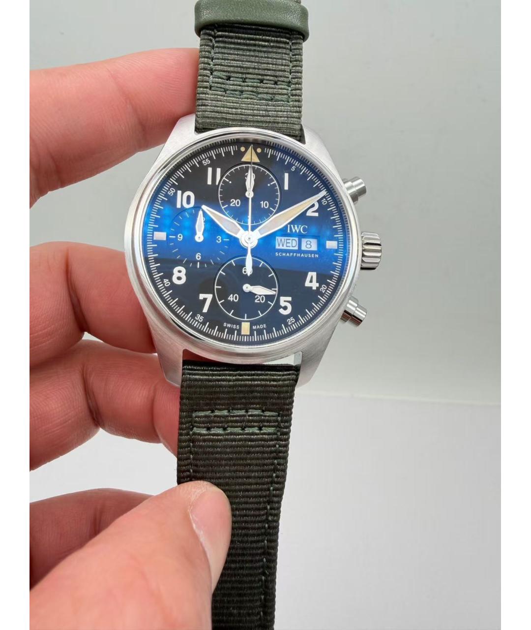 IWC Серебряные часы, фото 2