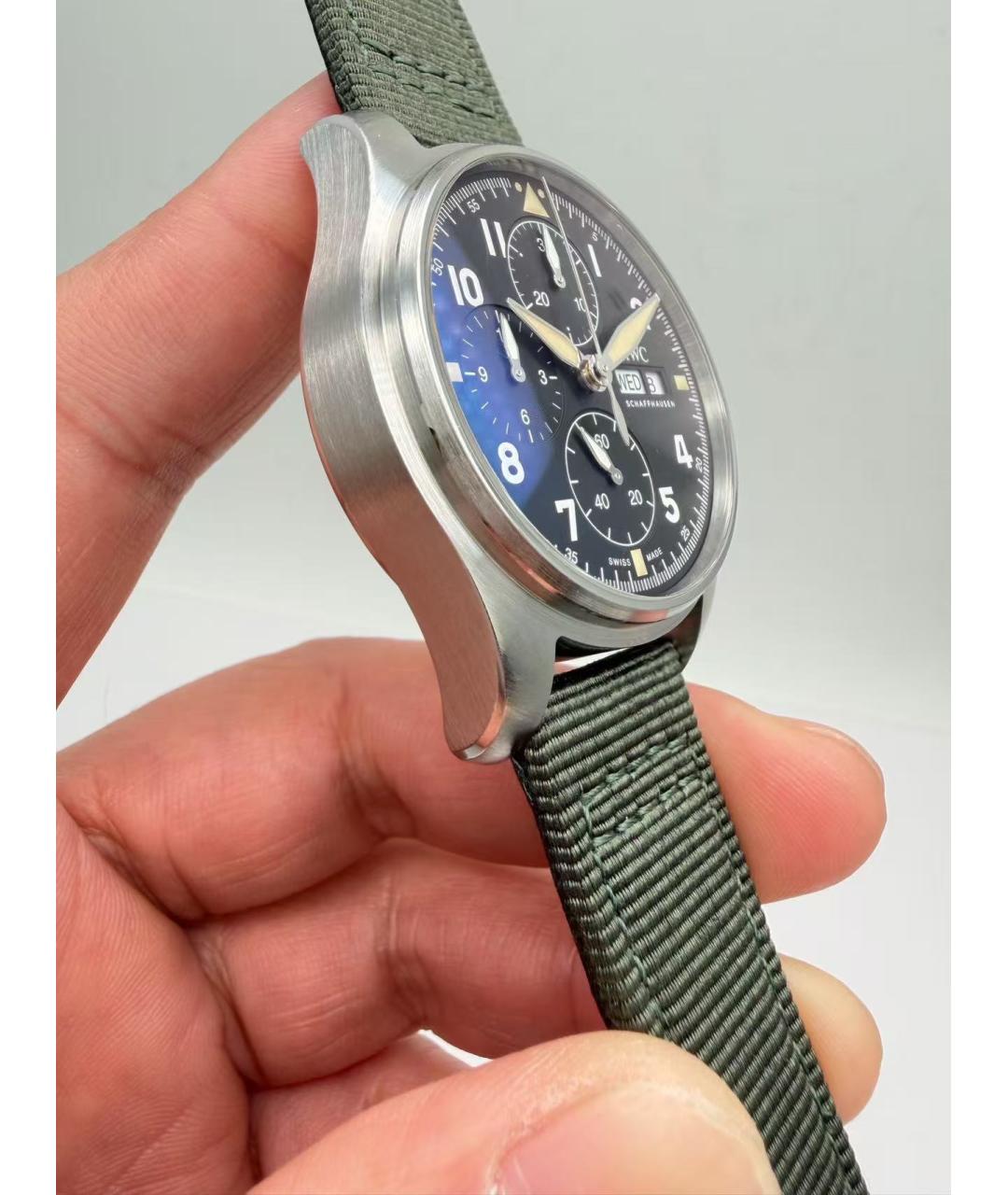 IWC Серебряные часы, фото 4