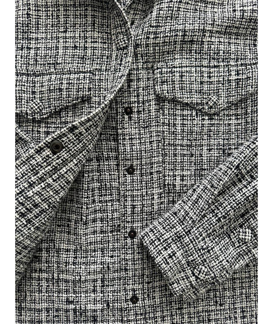 TOTEME Черная твидовая рубашка, фото 4