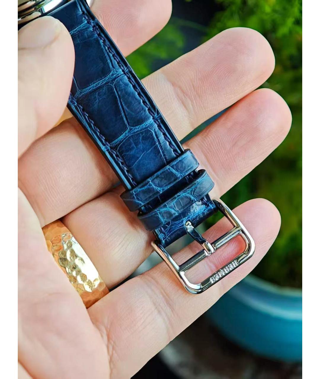 HERMES Серебряные часы, фото 4