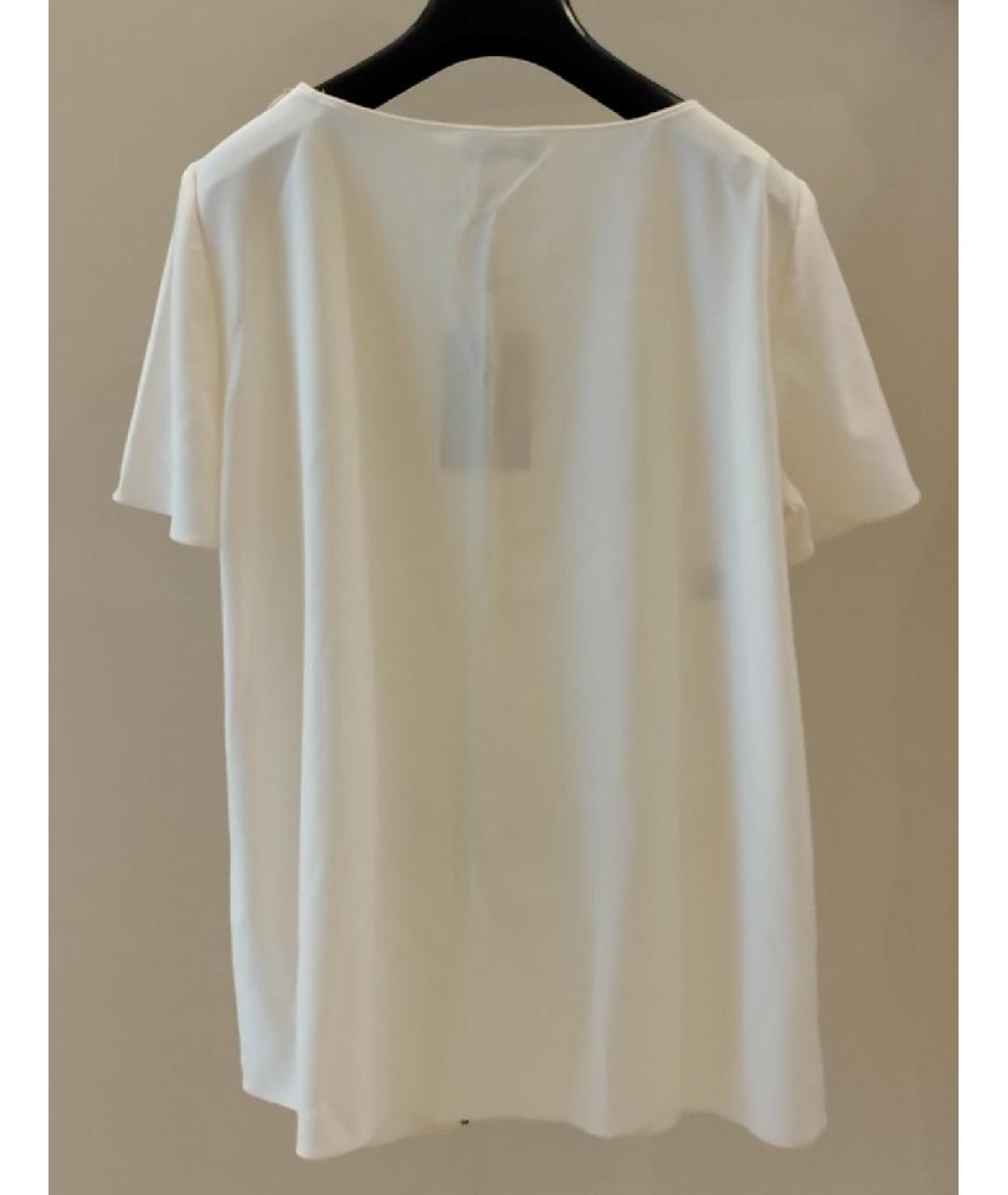 MOSCHINO Белая полиэстеровая блузы, фото 2