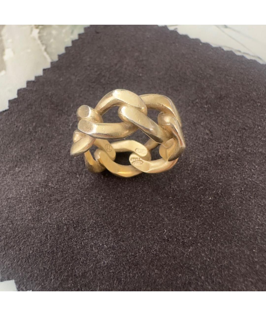 MAISON MARGIELA Золотое серебряное кольцо, фото 2