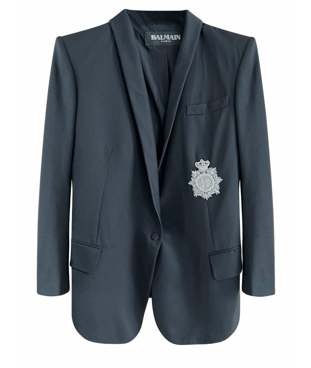 BALMAIN Черный жакет/пиджак, фото 1