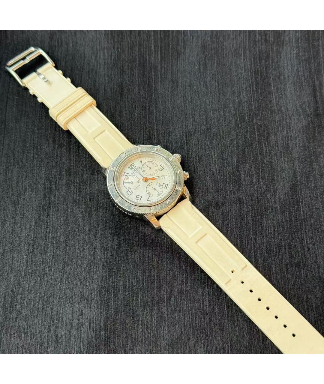 HERMES Серебряные часы, фото 3