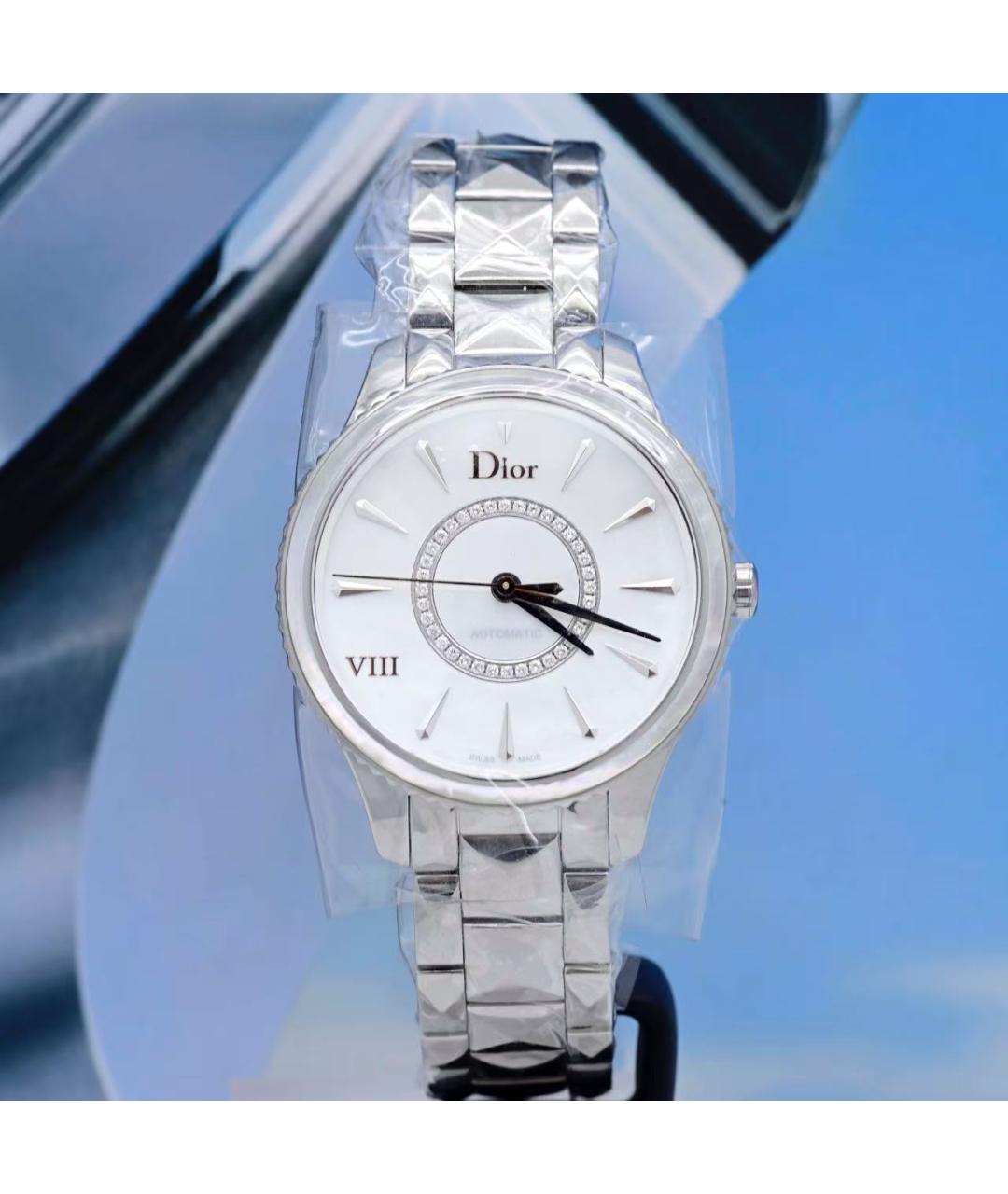 CHRISTIAN DIOR Серебряные часы, фото 2