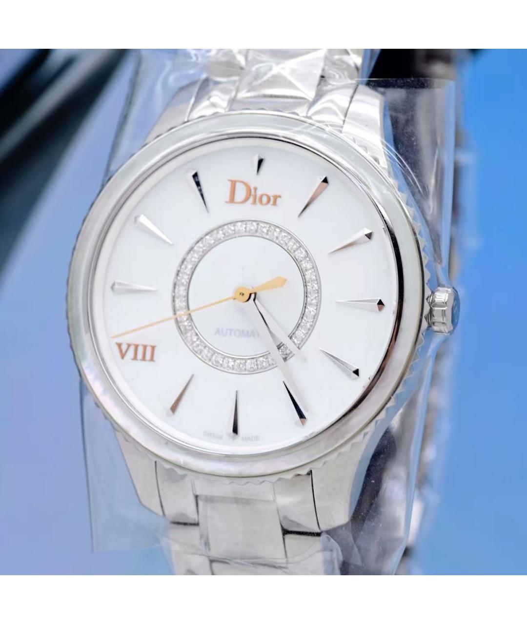 CHRISTIAN DIOR Серебряные часы, фото 4