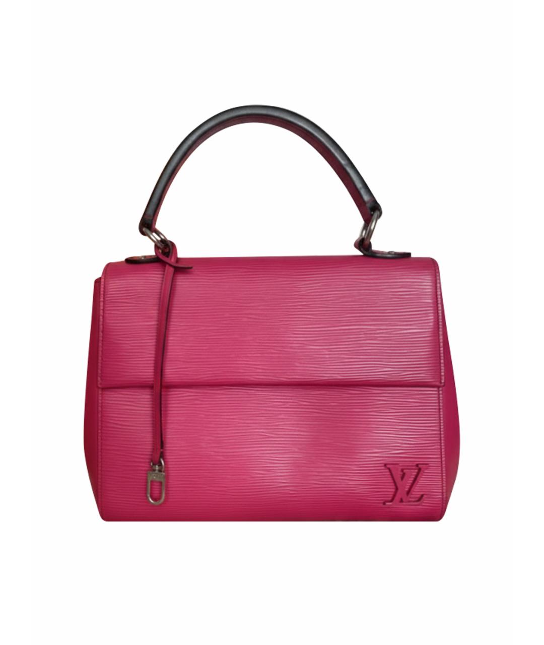 LOUIS VUITTON Фуксия кожаная сумка через плечо, фото 1