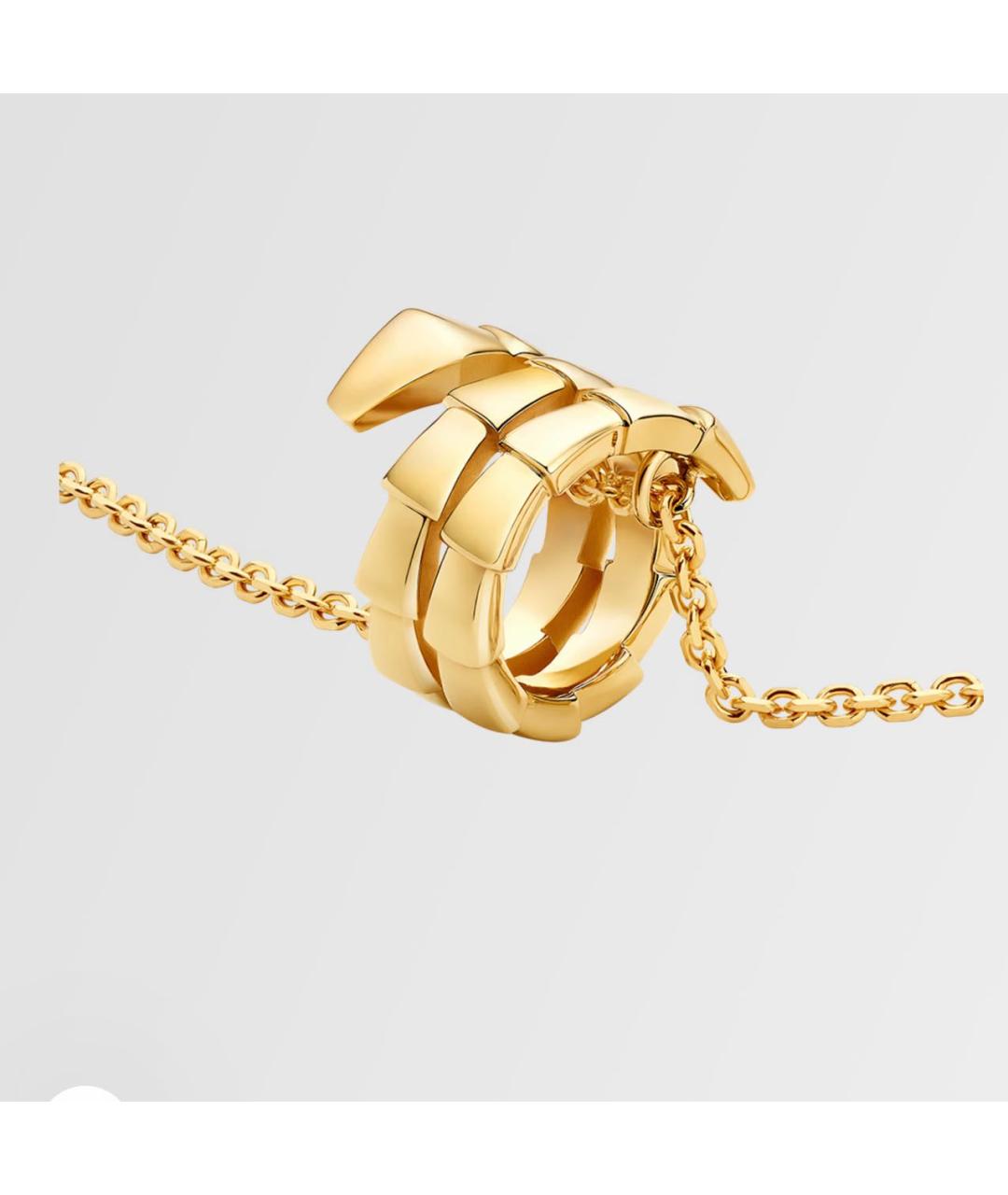 BVLGARI Золотая подвеска из желтого золота, фото 3