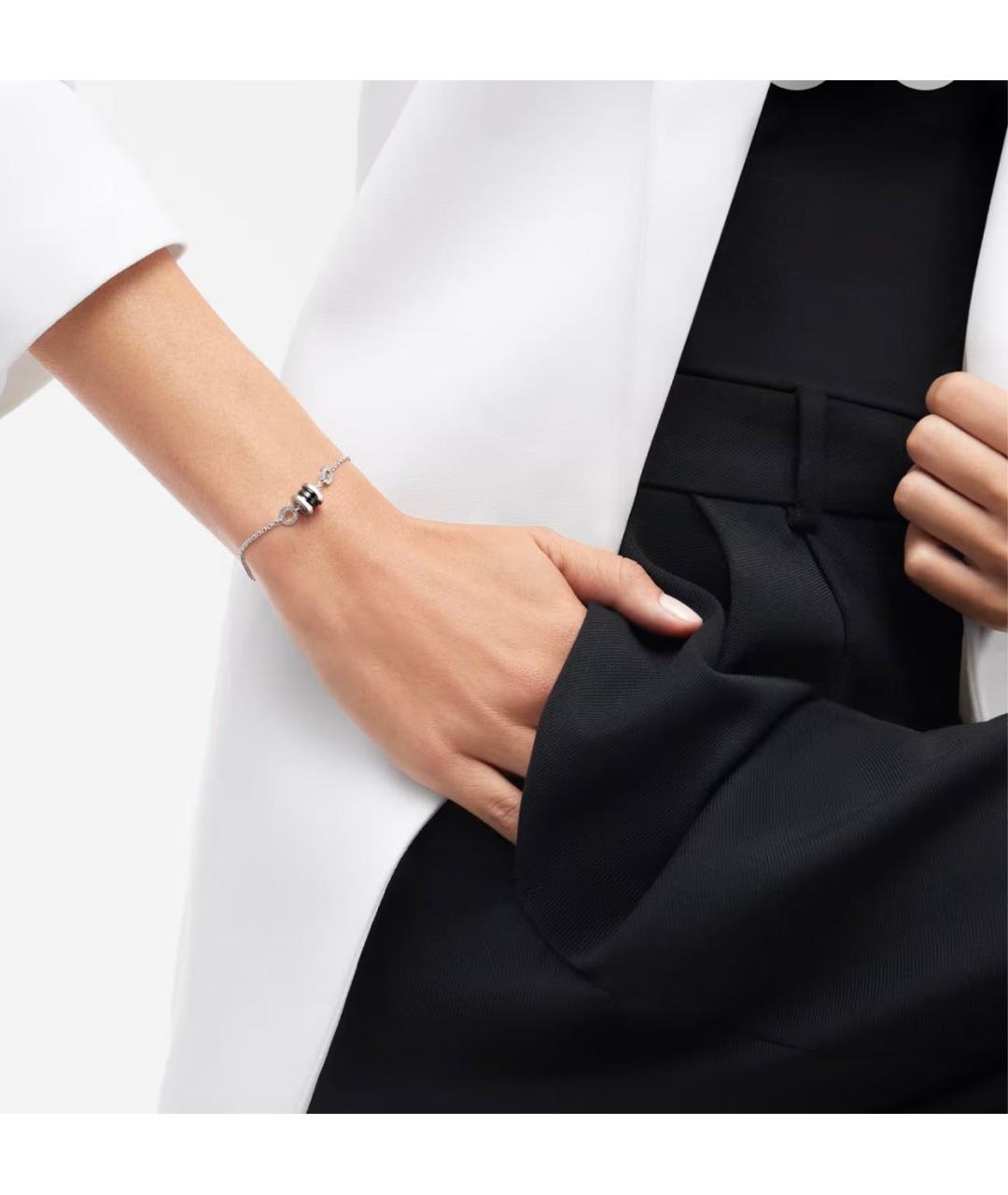 BVLGARI Серебрянный серебряный браслет, фото 4