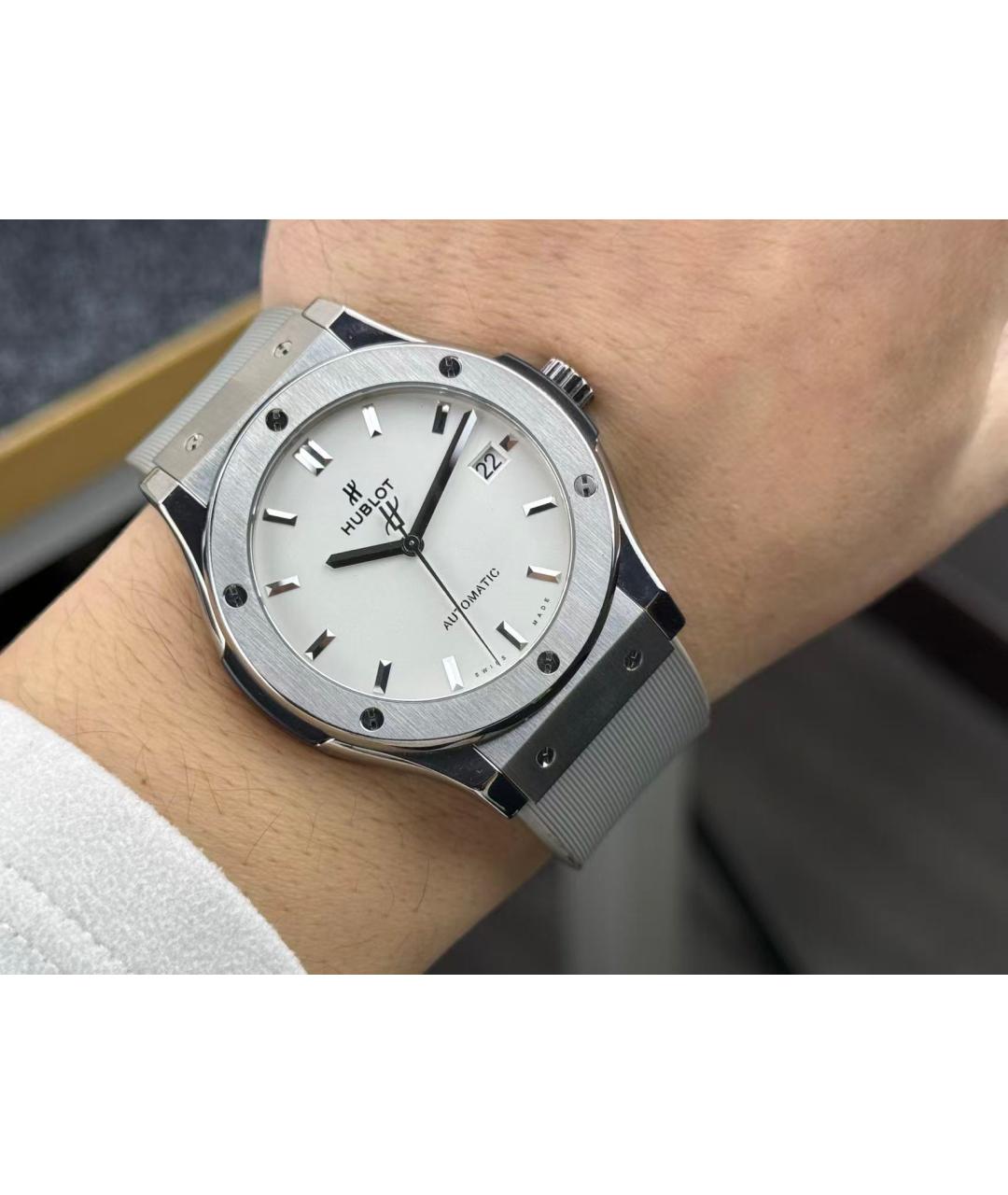 HUBLOT Серебряные часы, фото 6