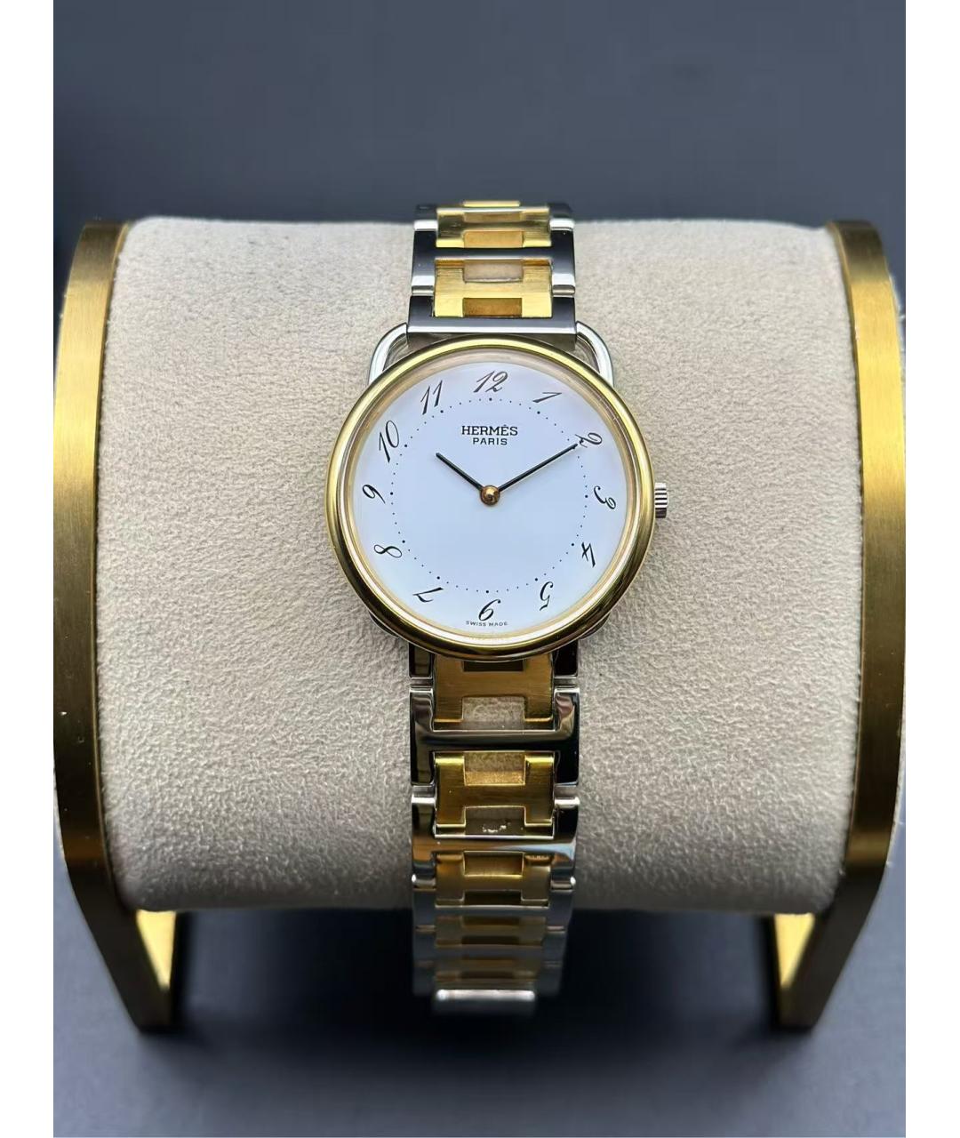 HERMES Золотые часы, фото 2