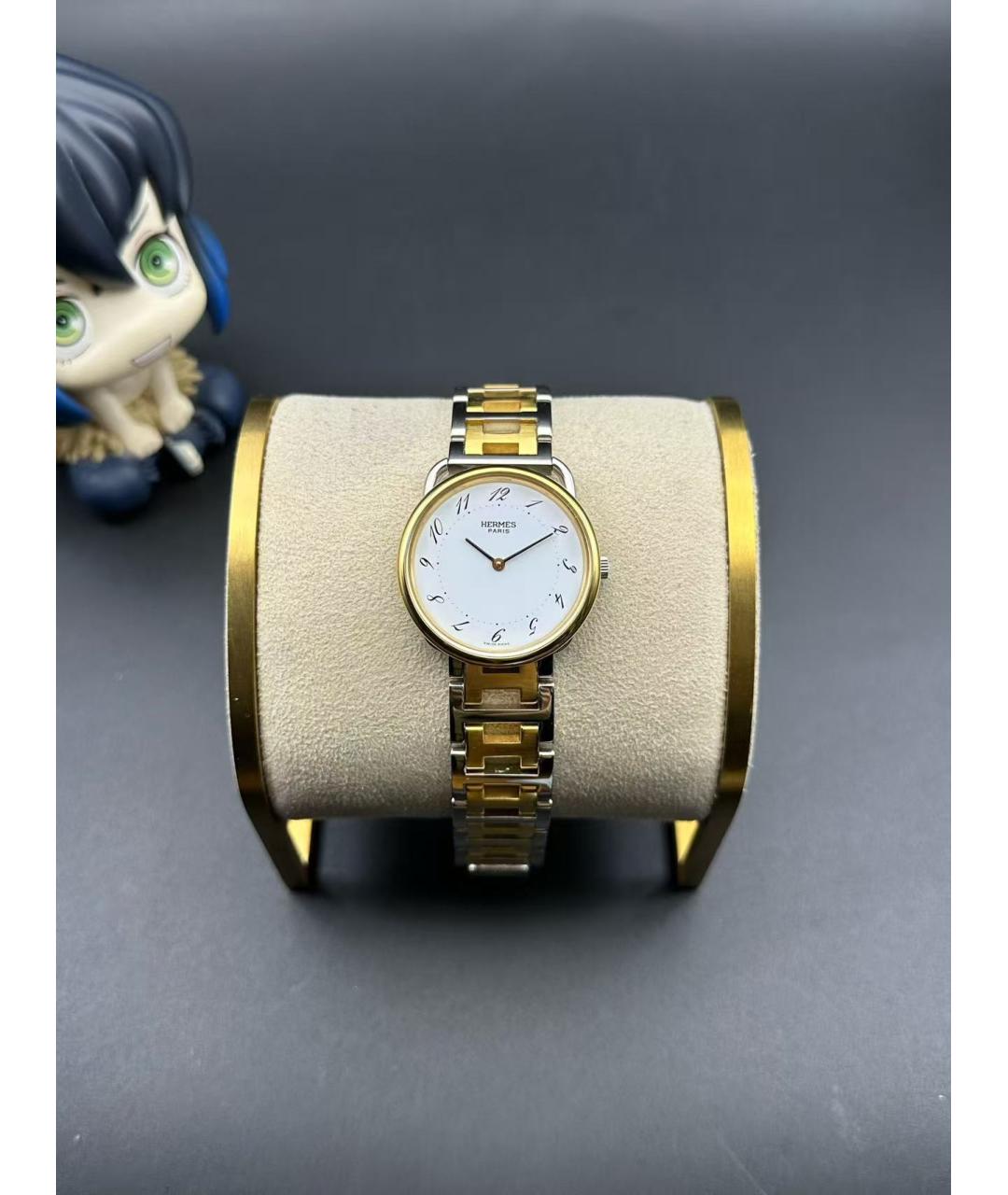HERMES Золотые часы, фото 3