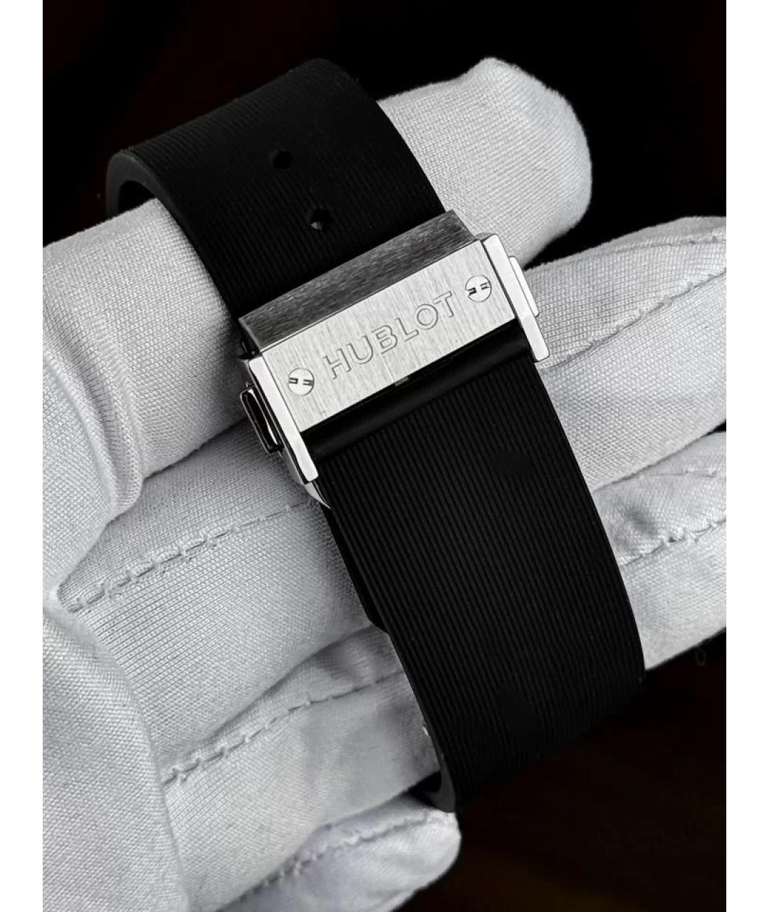 HUBLOT Черные керамические часы, фото 5