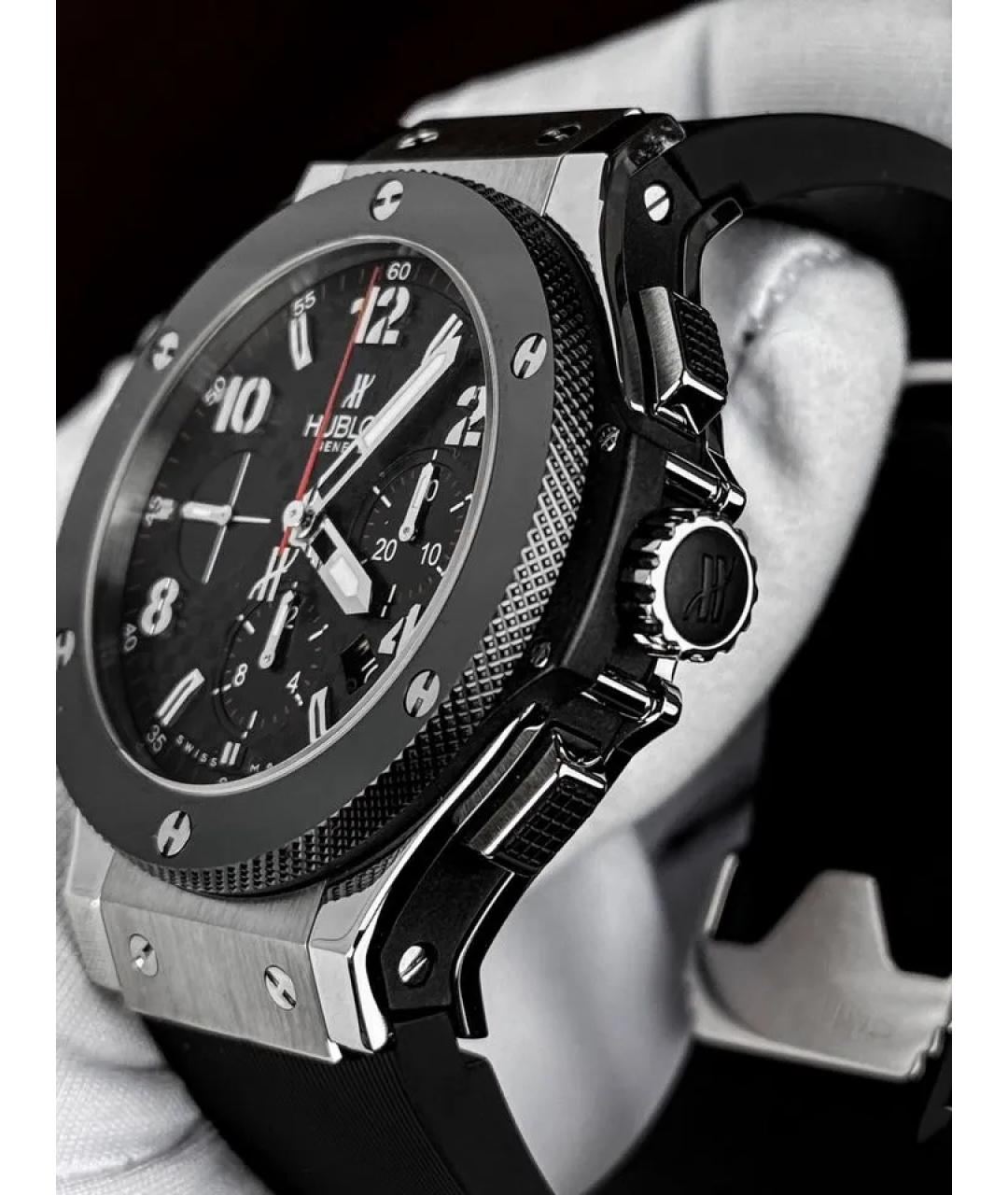 HUBLOT Черные керамические часы, фото 3