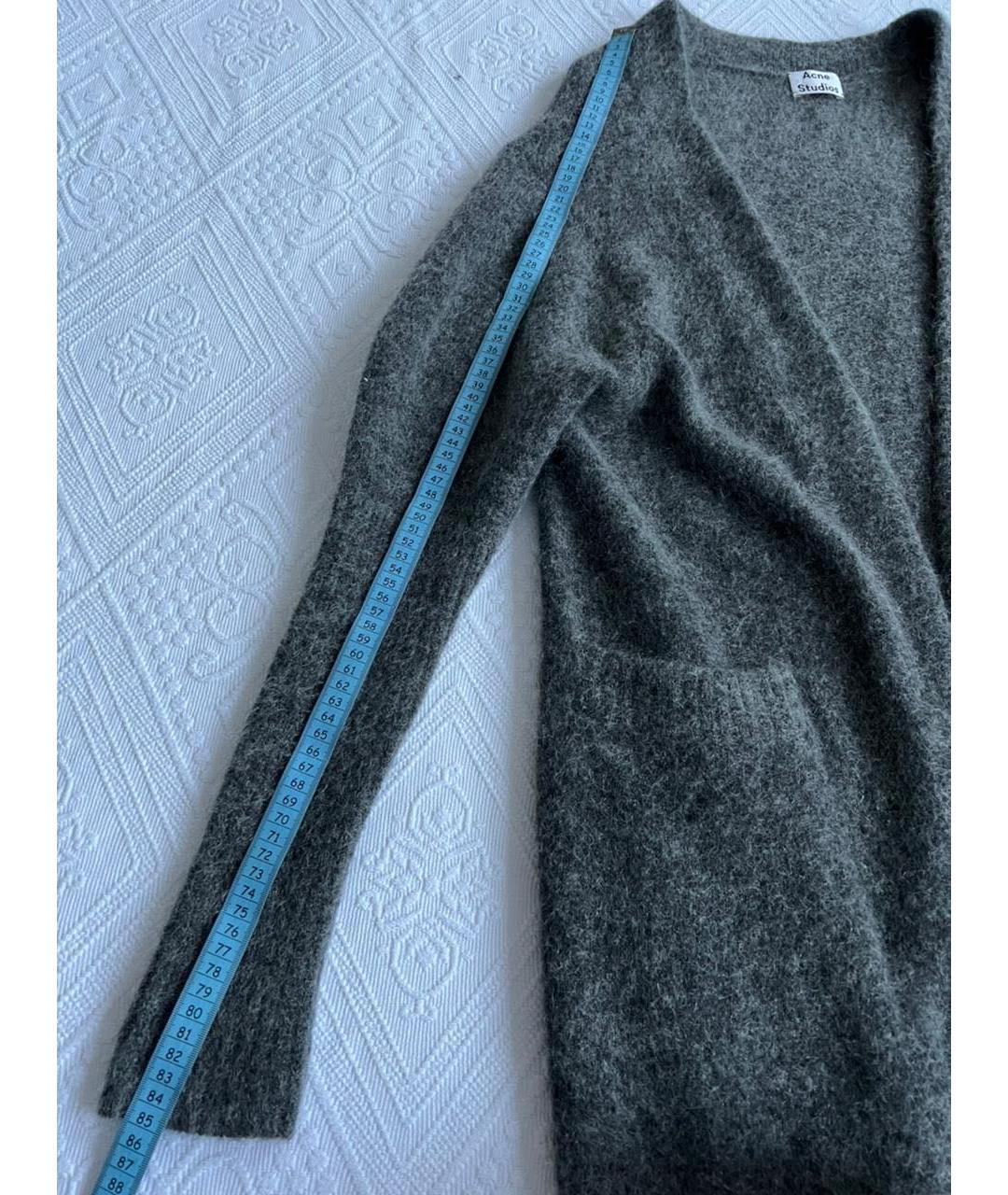 ACNE STUDIOS Антрацитовый кардиган, фото 7