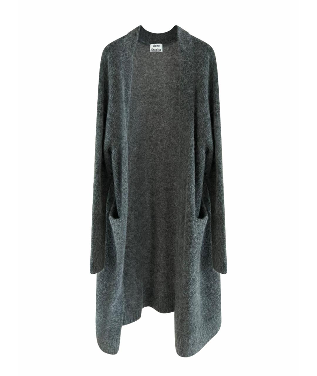 ACNE STUDIOS Антрацитовый кардиган, фото 1