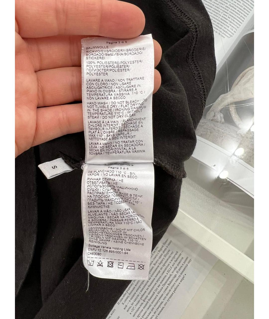 BOTTEGA VENETA Антрацитовый джемпер / свитер, фото 5