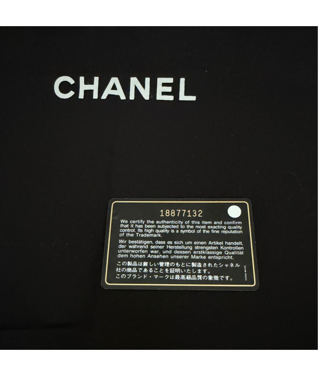 CHANEL Бежевая кожаная сумка через плечо, фото 5