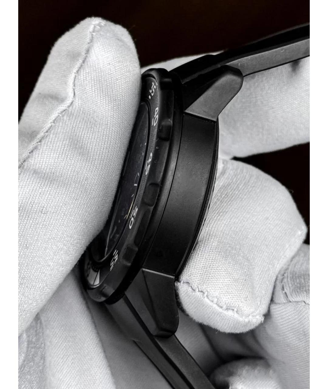 IWC Черные часы, фото 3