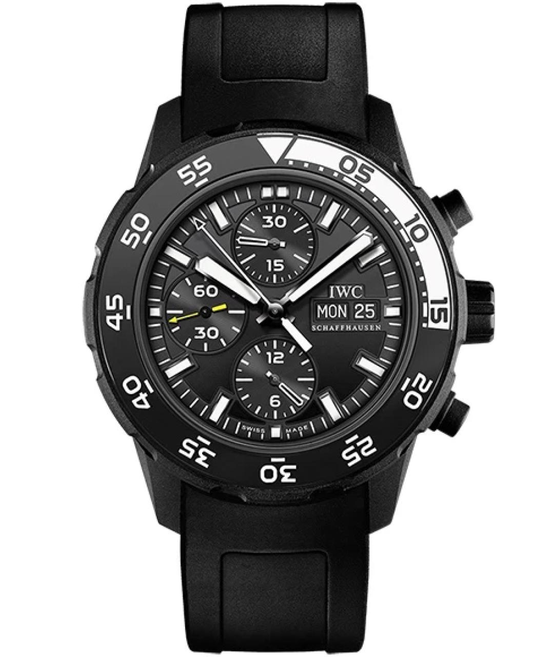 IWC Черные часы, фото 1