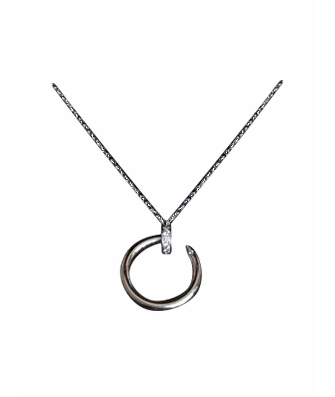 CARTIER Белое колье из белого золота, фото 1