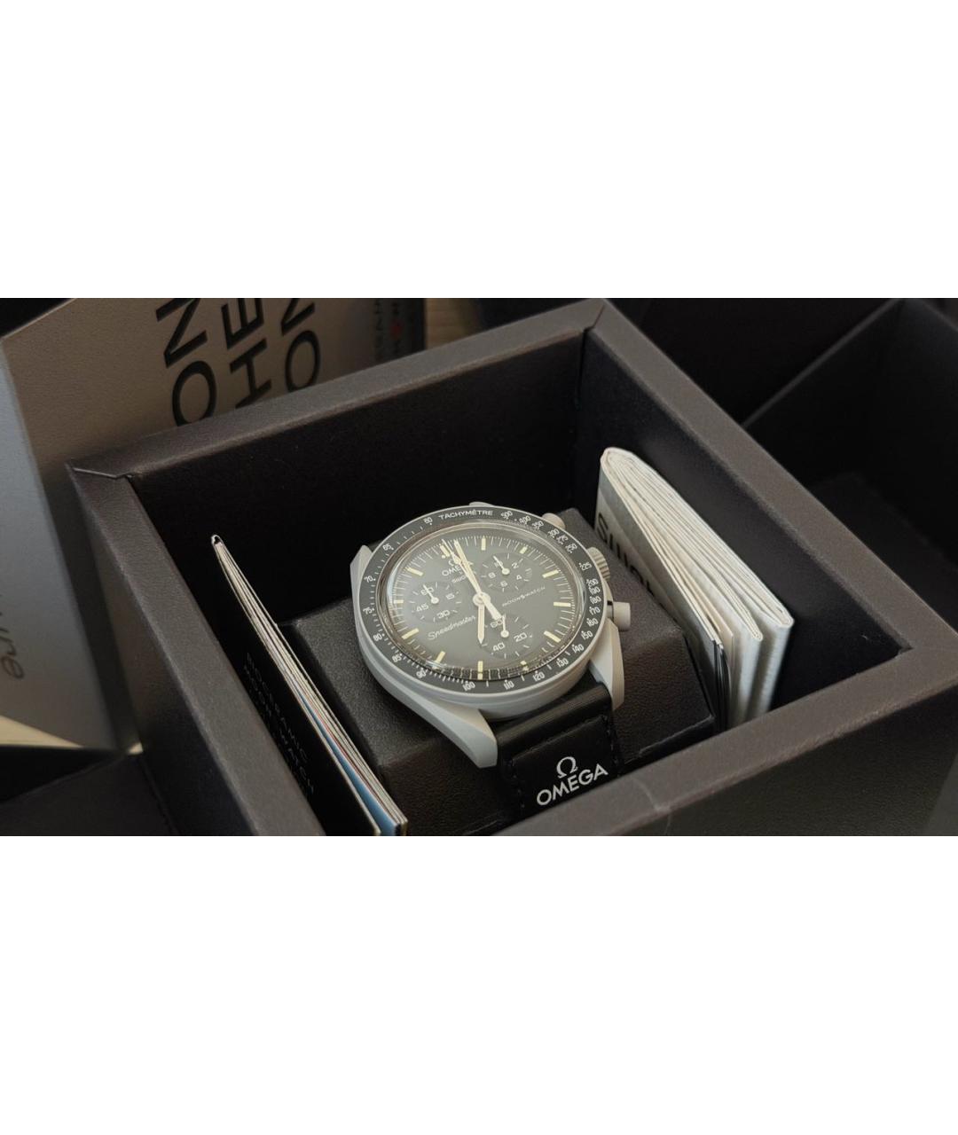 Swatch Серые керамические часы, фото 2