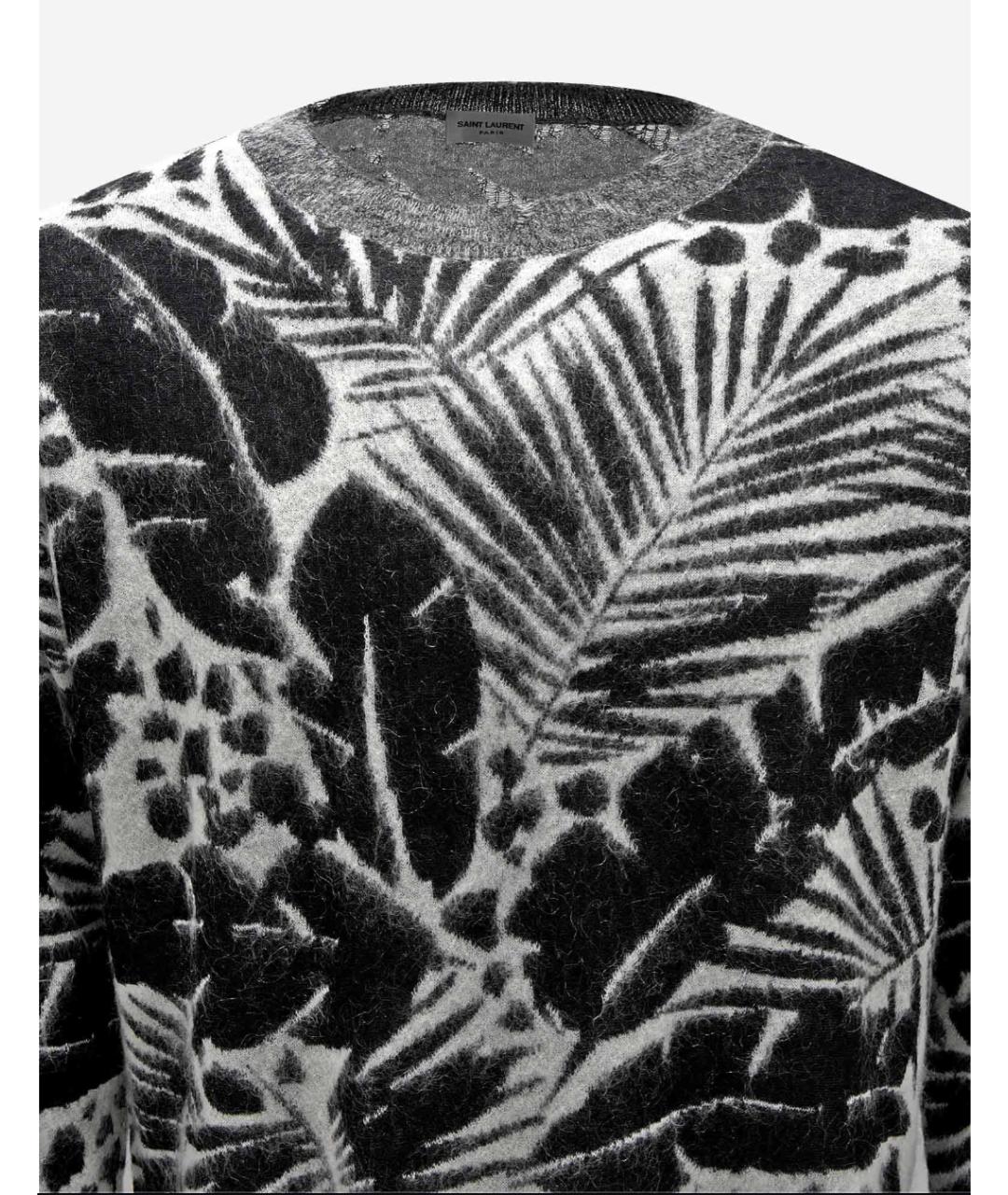 SAINT LAURENT Серый джемпер / свитер, фото 2