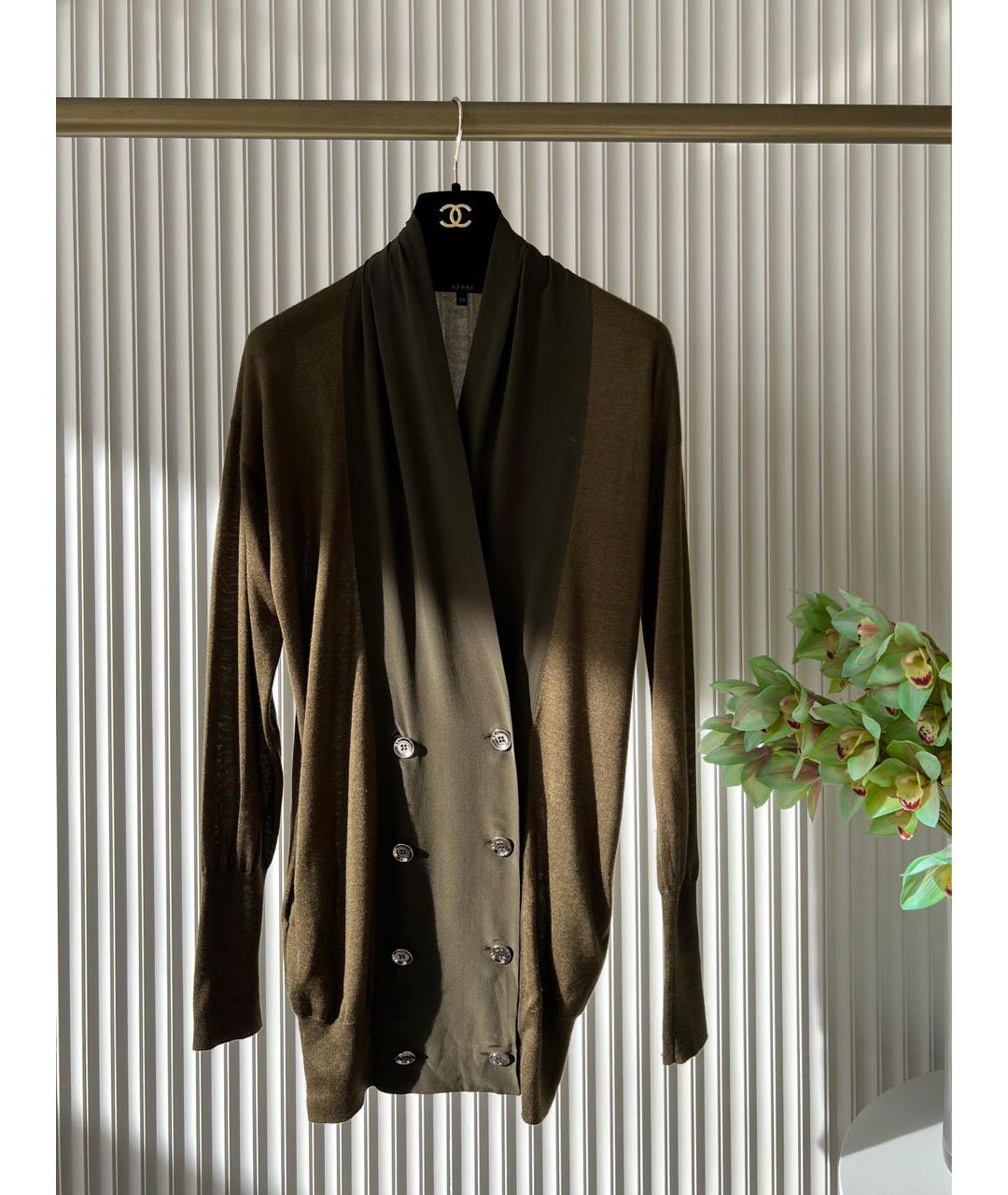 GUCCI Хаки джемпер / свитер, фото 8