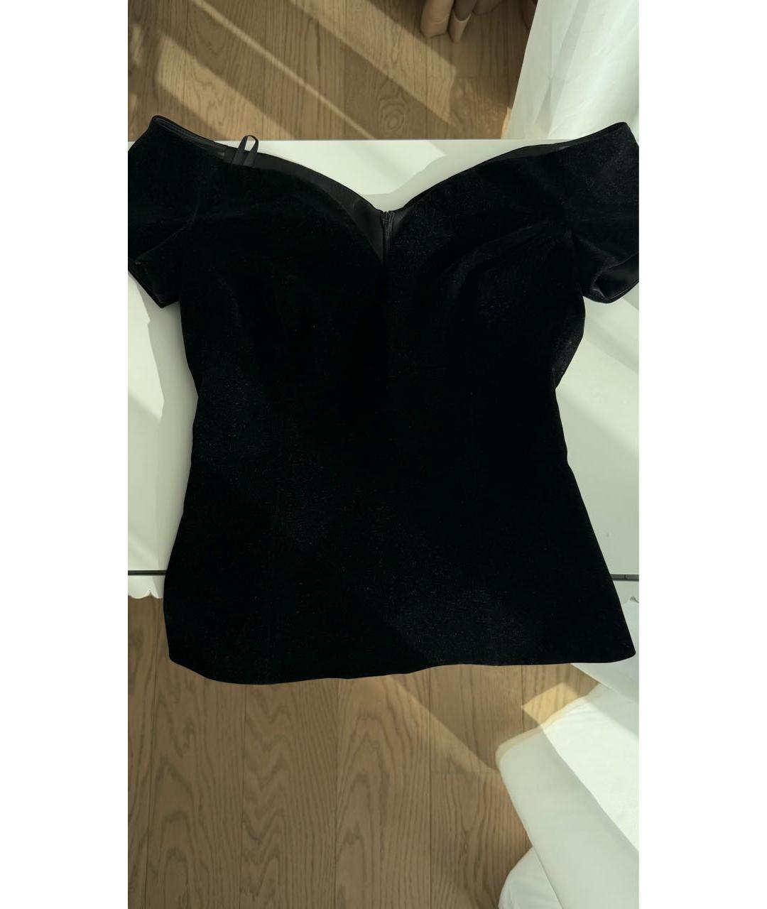 12 STOREEZ Черный бархатный корсет, фото 5