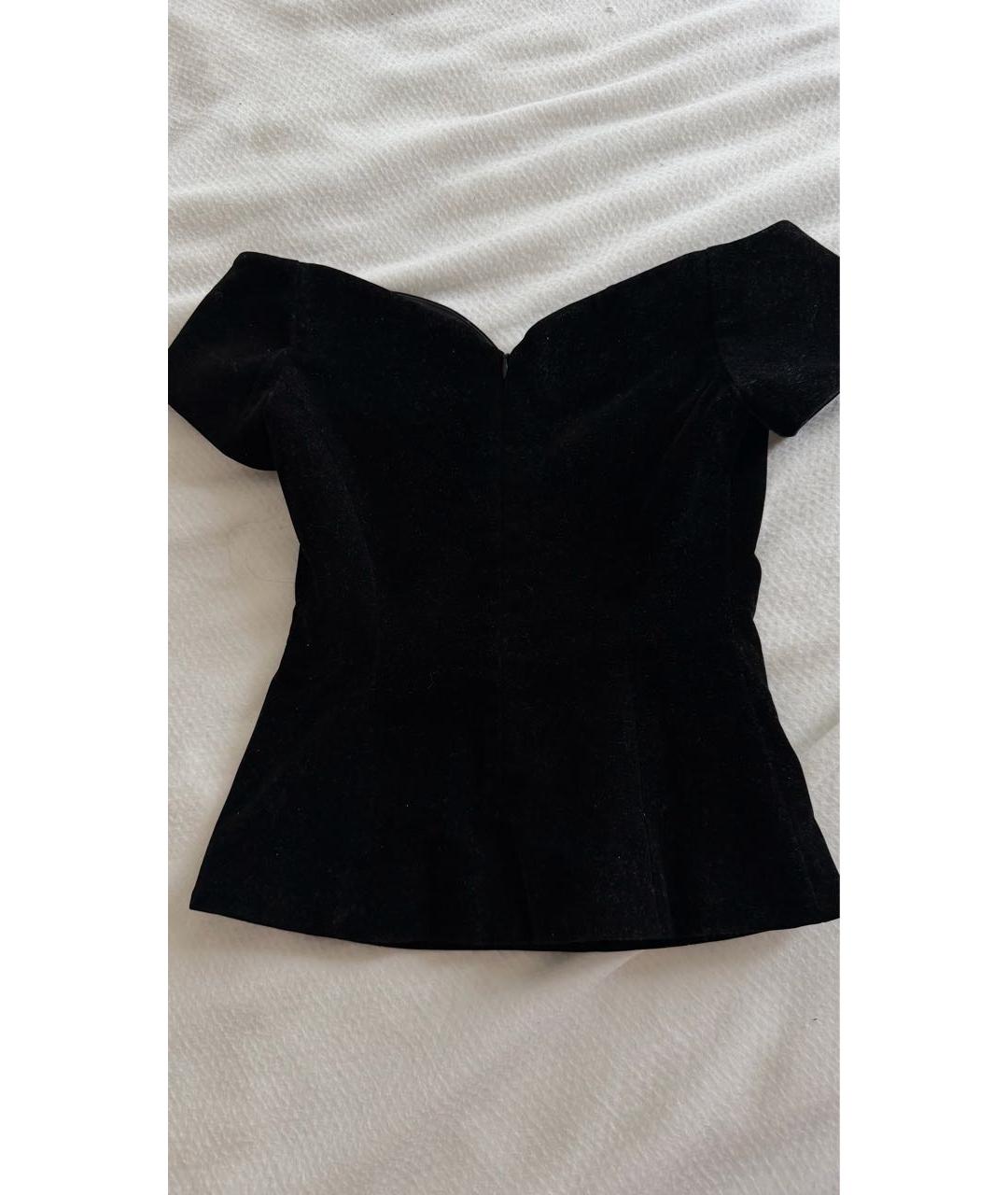 12 STOREEZ Черный бархатный корсет, фото 2