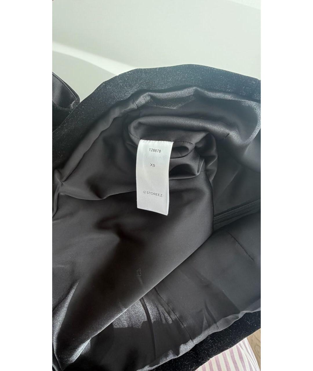 12 STOREEZ Черный бархатный корсет, фото 4