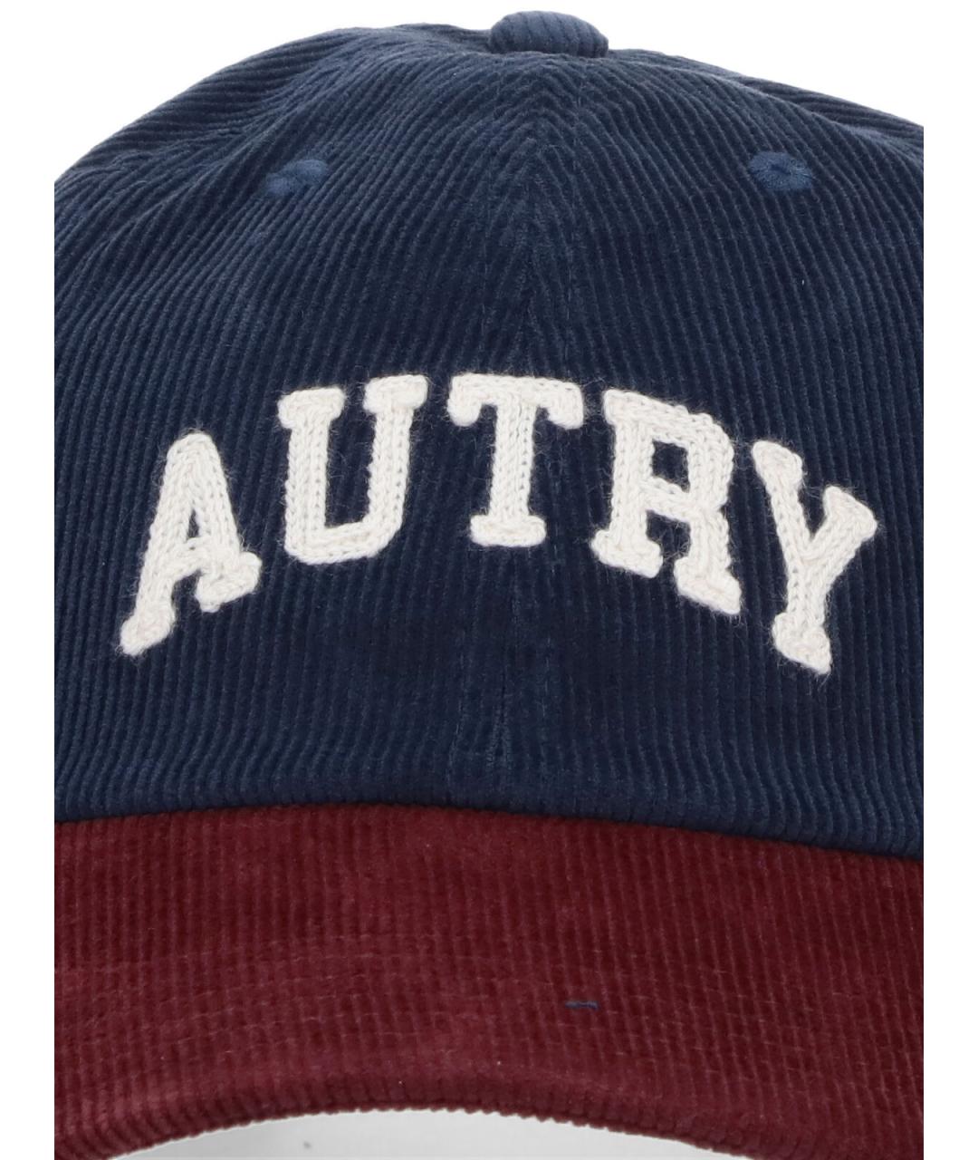 AUTRY Синяя хлопковая кепка, фото 3