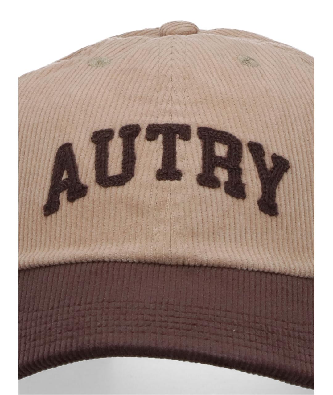 AUTRY Бежевая хлопковая кепка, фото 3