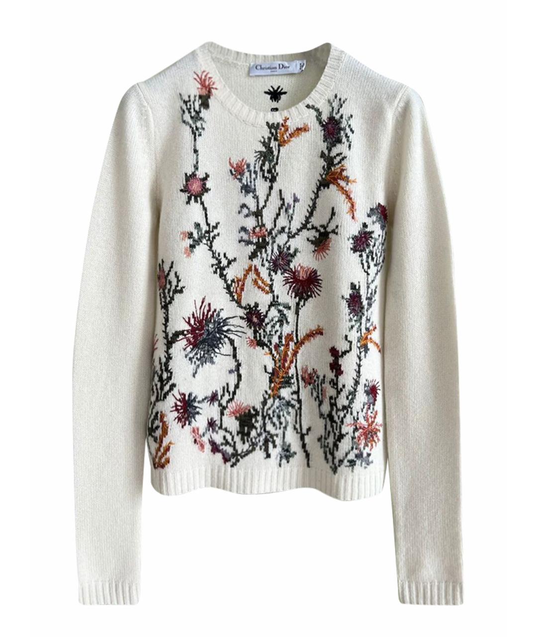 CHRISTIAN DIOR Бежевый джемпер / свитер, фото 1