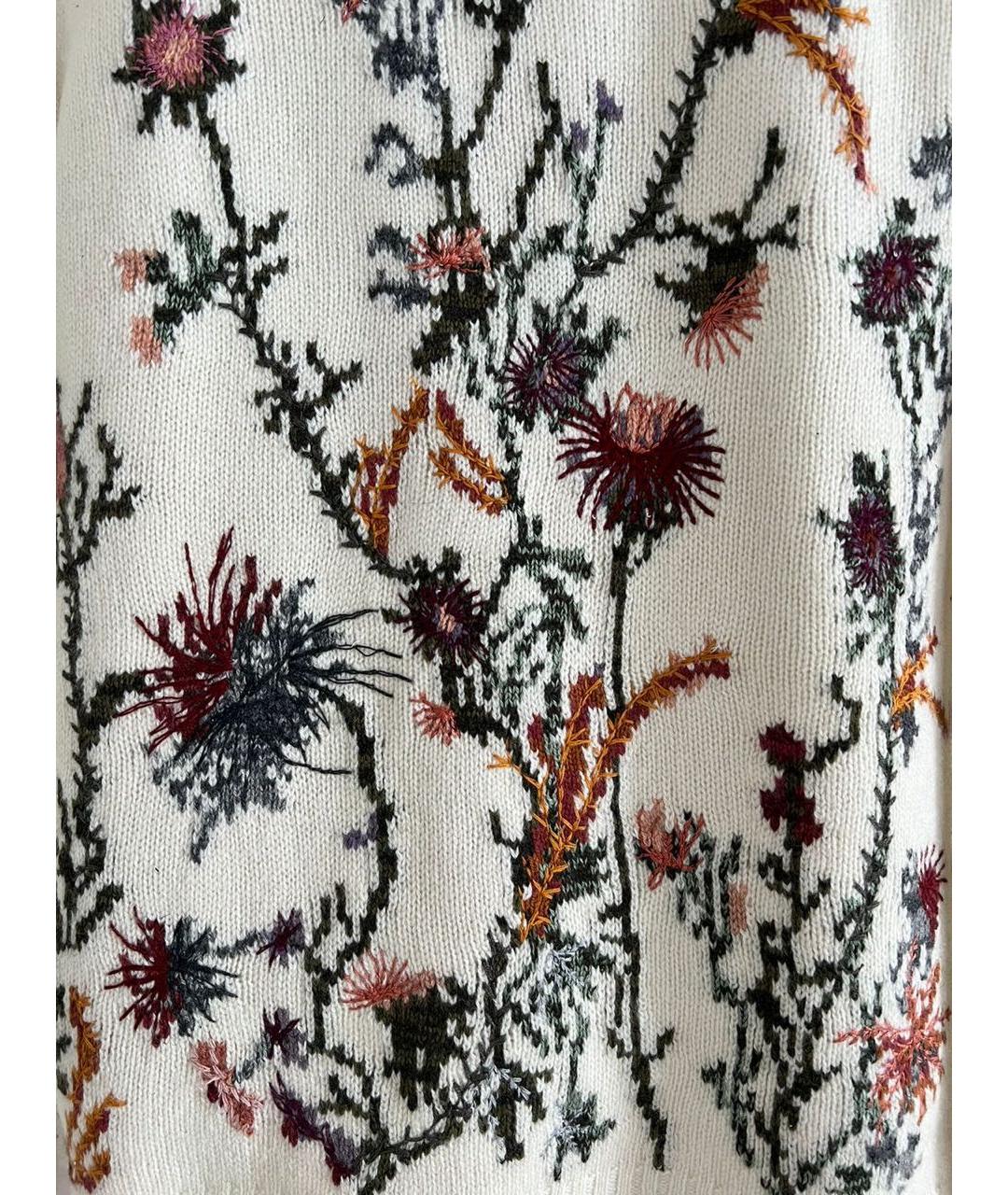 CHRISTIAN DIOR Бежевый джемпер / свитер, фото 4